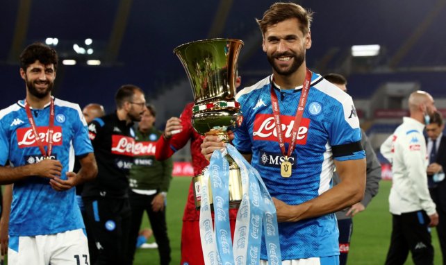 Fernando Llorente durant son passage à Naples