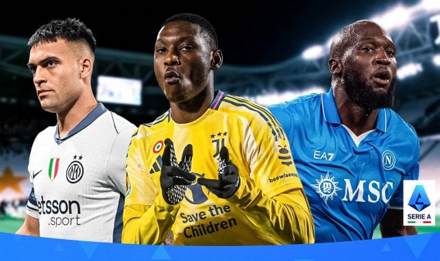 Lautaro Martinez, Kolo Muani et Lukaku