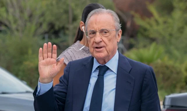 Florentino Perez, avec le Real Madrid