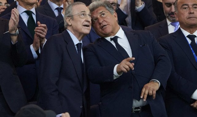 Florentino Pérez et Joan Laporta