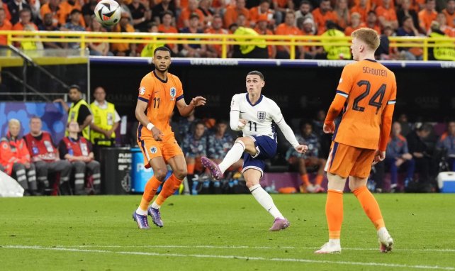 Phil Foden contre les Pays-Bas