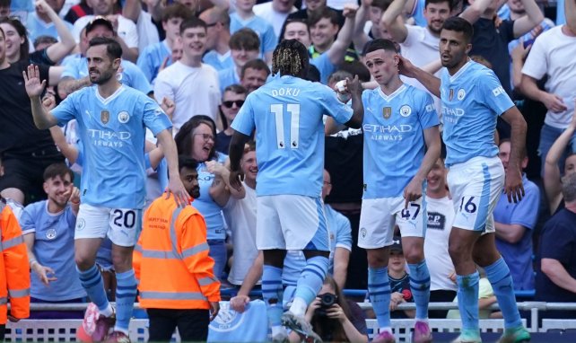 Phil Foden, avec Manchester City 