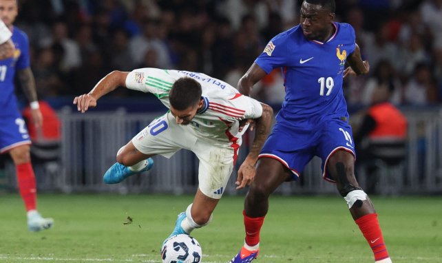 Youssouf Fofana en action avec les Bleus. 