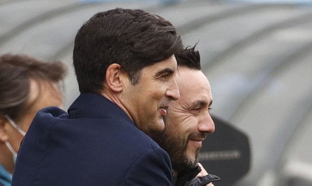 De Zerbi et Fonseca prennent position sur le carton orange 