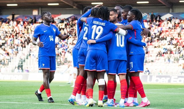 L'équipe de France Espoirs