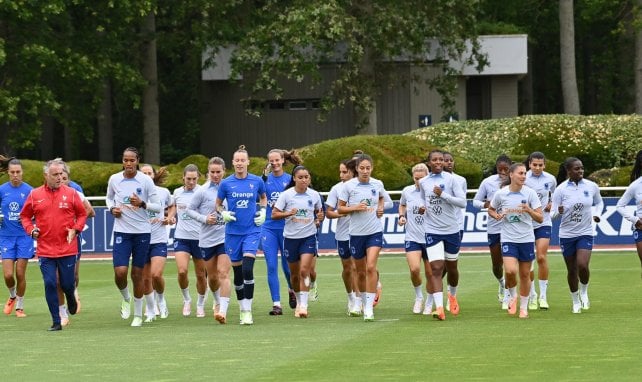 Les joueuses de l'équipe de France 