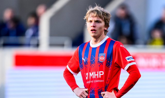 Frans Krätzig avec Heidenheim.