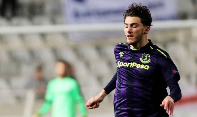 Fraser Hornby, ici sous le maillot d'Everton