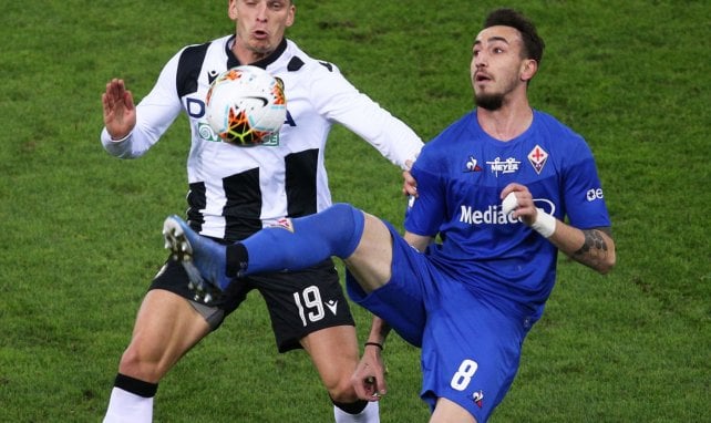 Gaetano Castrovilli sous le maillot de la Fiorentina