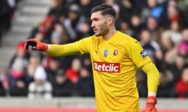 Gauthier Gallon avec le Stade Rennais