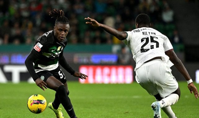 Geovany Quenda, ailier du Sporting