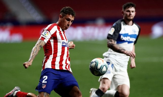 José Giménez sous le maillot de l'Atlético de Madrid