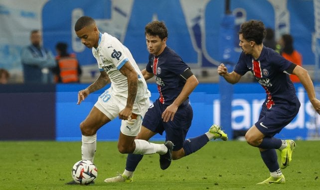 Mason Greenwood en action avec l'OM.