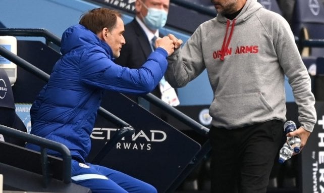 Pep Guardiola et Thomas Tuchel, deux entraîneurs adeptes du Jeu de position