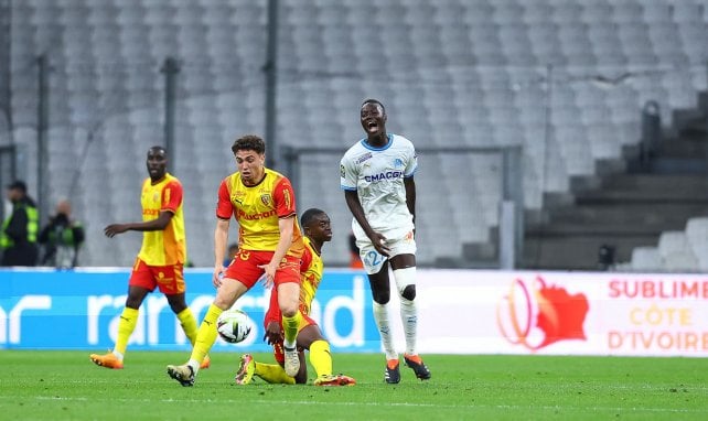 Pape Gueye avec l'OM.