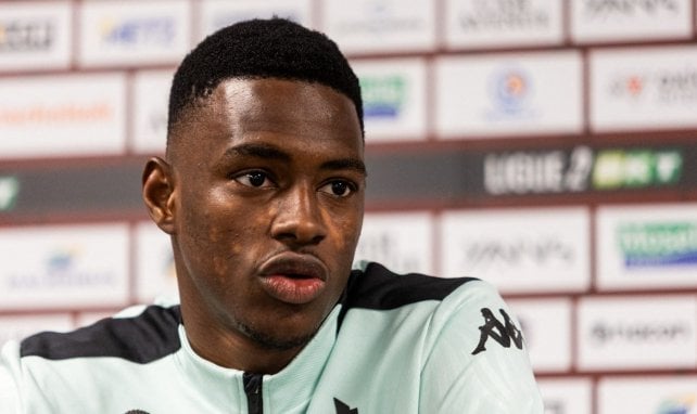Idrissa Gueye, l'attaquant du FC Metz