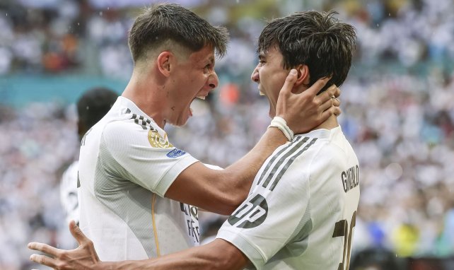 Arda Guler et Gonzalo Garcia avec le Real Madrid