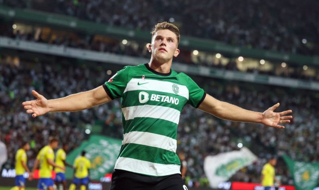 Viktor Gyökeres sous les couleurs du Sporting CP