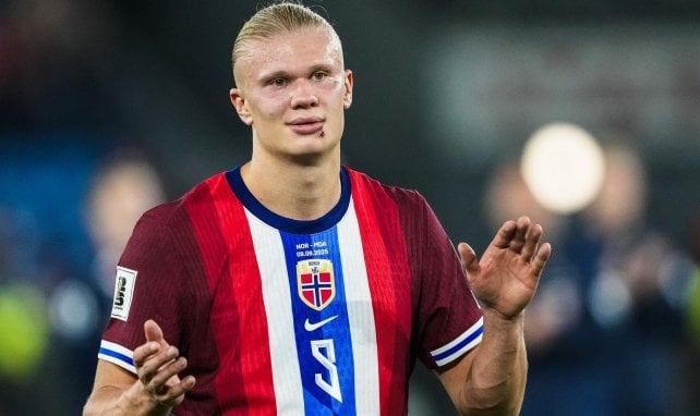 Erling Braut Haaland avec la Norvège