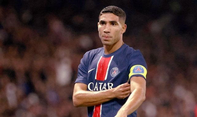 Achraf Hakimi avec le PSG 