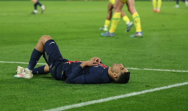 Achraf Hakimi sous les couleurs du PSG.