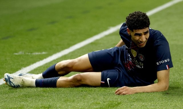 PSG : le message d’Hakimi après sa blessure