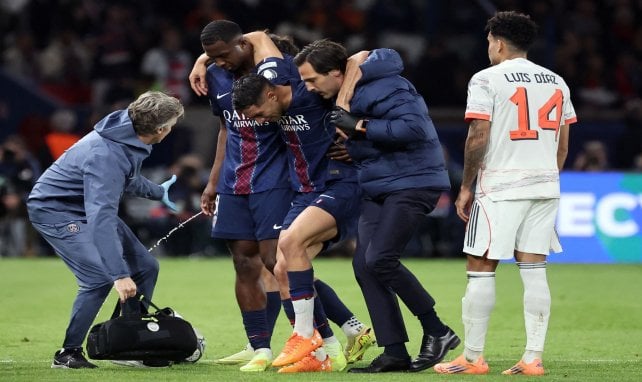 Soirée cauchemar pour le PSG mené 2-0 et qui perd Hakimi sur blessure !