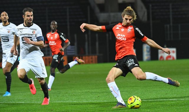 Pierre-Yves Hamel avec Lorient en Ligue 1