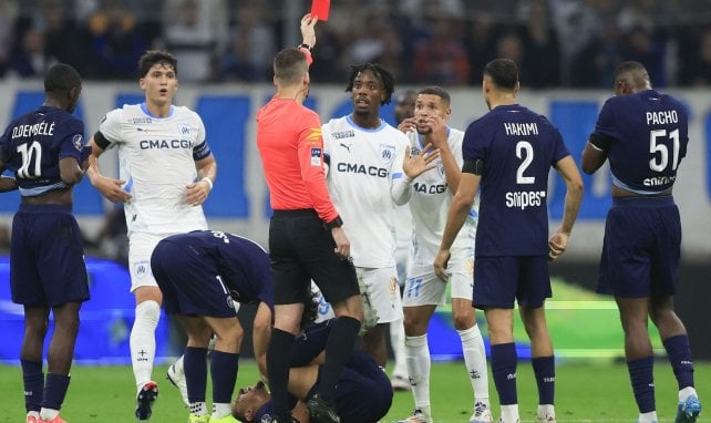 Amine Harit voit rouge avec l'OM. 