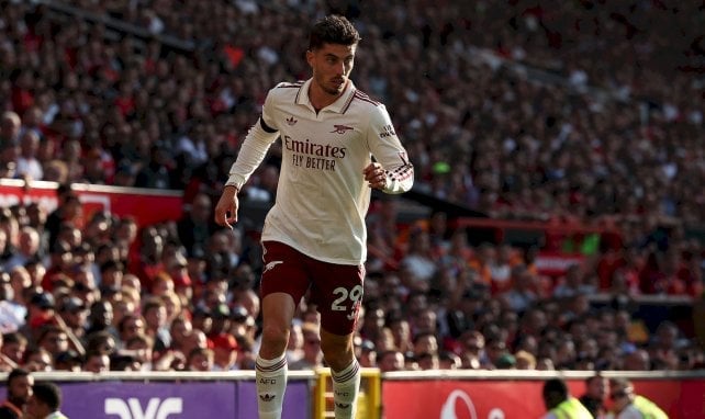Kai Havertz avec Arsenal