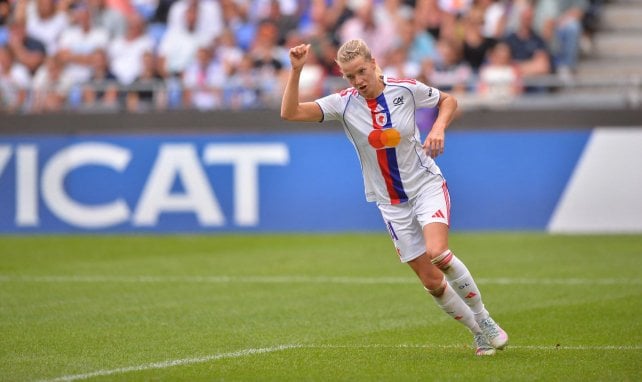 Ada Hegerberg a marqué pour l'OL
