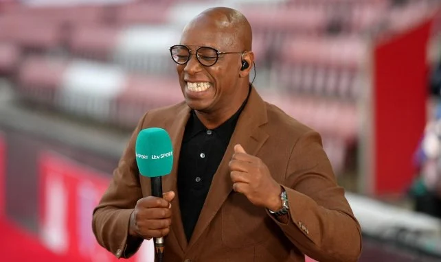 Ian Wright dans son rôle de consultant en Angleterre