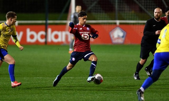 Ichem FERRAH en action avec le LOSC