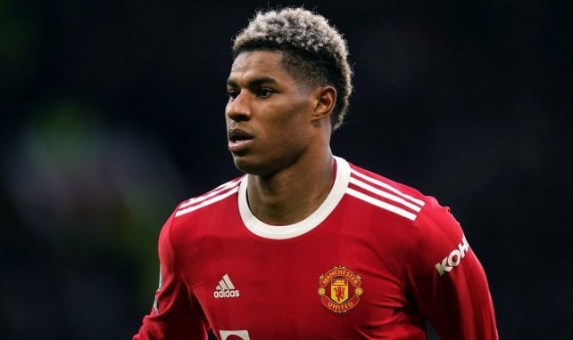 Marcus Rashford sous les couleurs de Manchester United