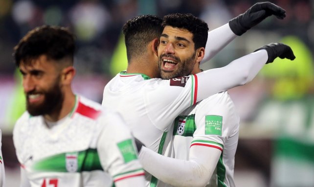 Les Iraniens célèbrent leur qualification à la Coupe du Monde 2022