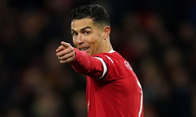 Cristiano Ronaldo sous les couleurs de Manchester United