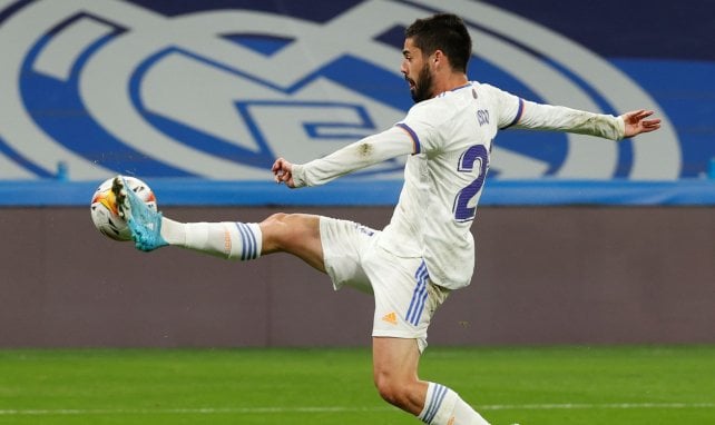 Isco sous le maillot du Real Madrid.