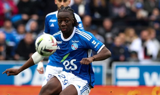 Ismaël Doukouré, avec le RCSA.