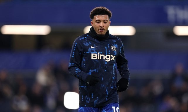 Jadon Sancho avec Chelsea