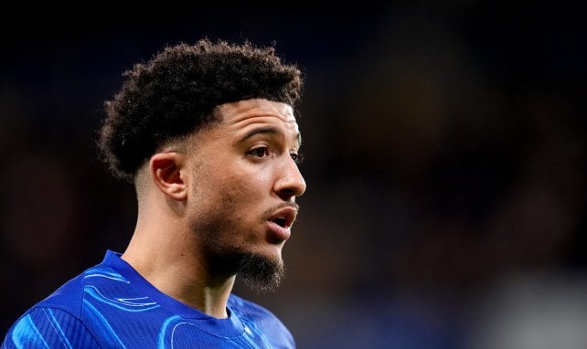 Jadon Sancho avec Chelse