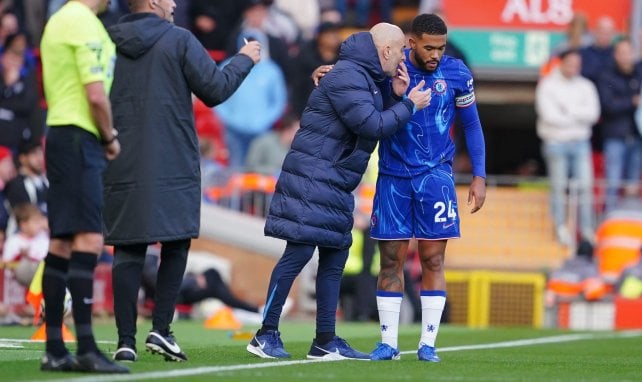 Enzo Maresca en compagnie de son capitaine, Reece James