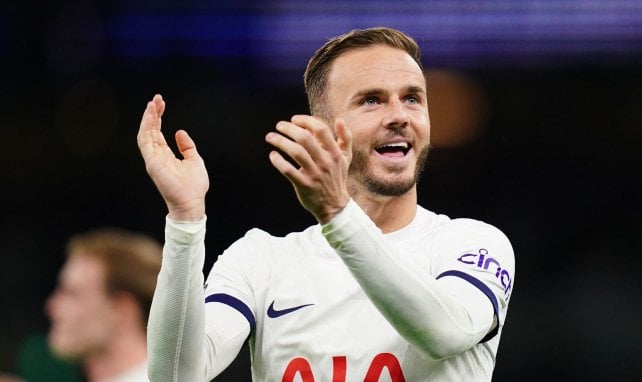 James Maddison avec Tottenham