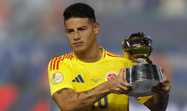 James Rodríguez lors de la Copa América 2024