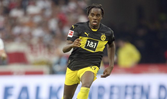 Jamie Bynoe-Gittens avec le BVB. 