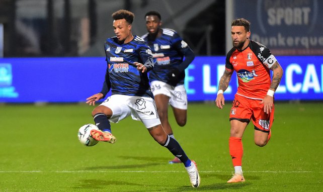 Jean-Philippe Gbamin avec Dunkerque