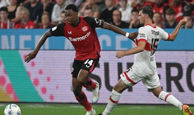 Leverkusen : Jeanuël Belocian prêté sans option d’achat à Wolfsburg