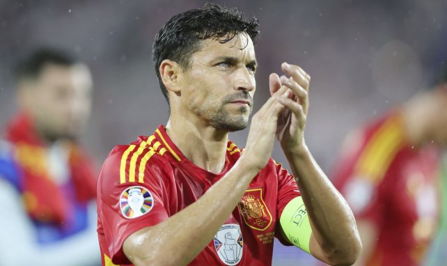 Jesus Navas, pendant l'Euro 2024 