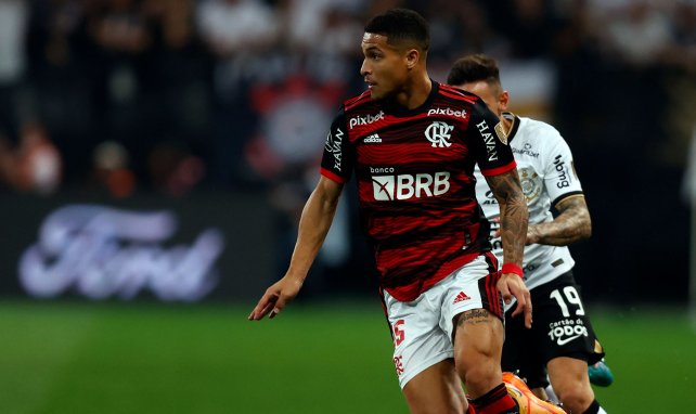 Joao Gomes sous les couleurs de Flamengo