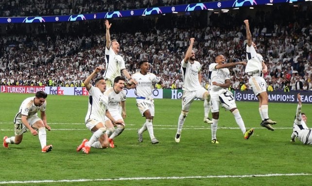 La joie du Real Madrid