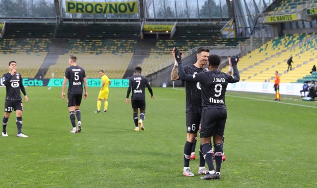 Jonathan David a marqué les deux buts contre Nantes